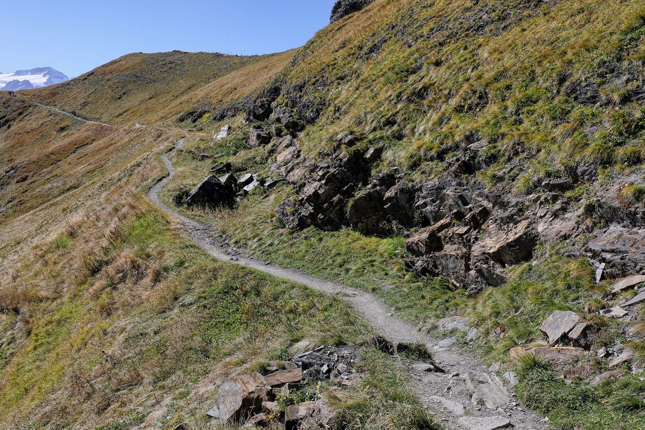 Wanderweg in den Bergen